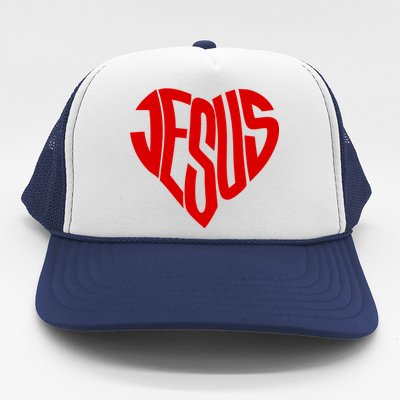 Jesus Heart Trucker Hat