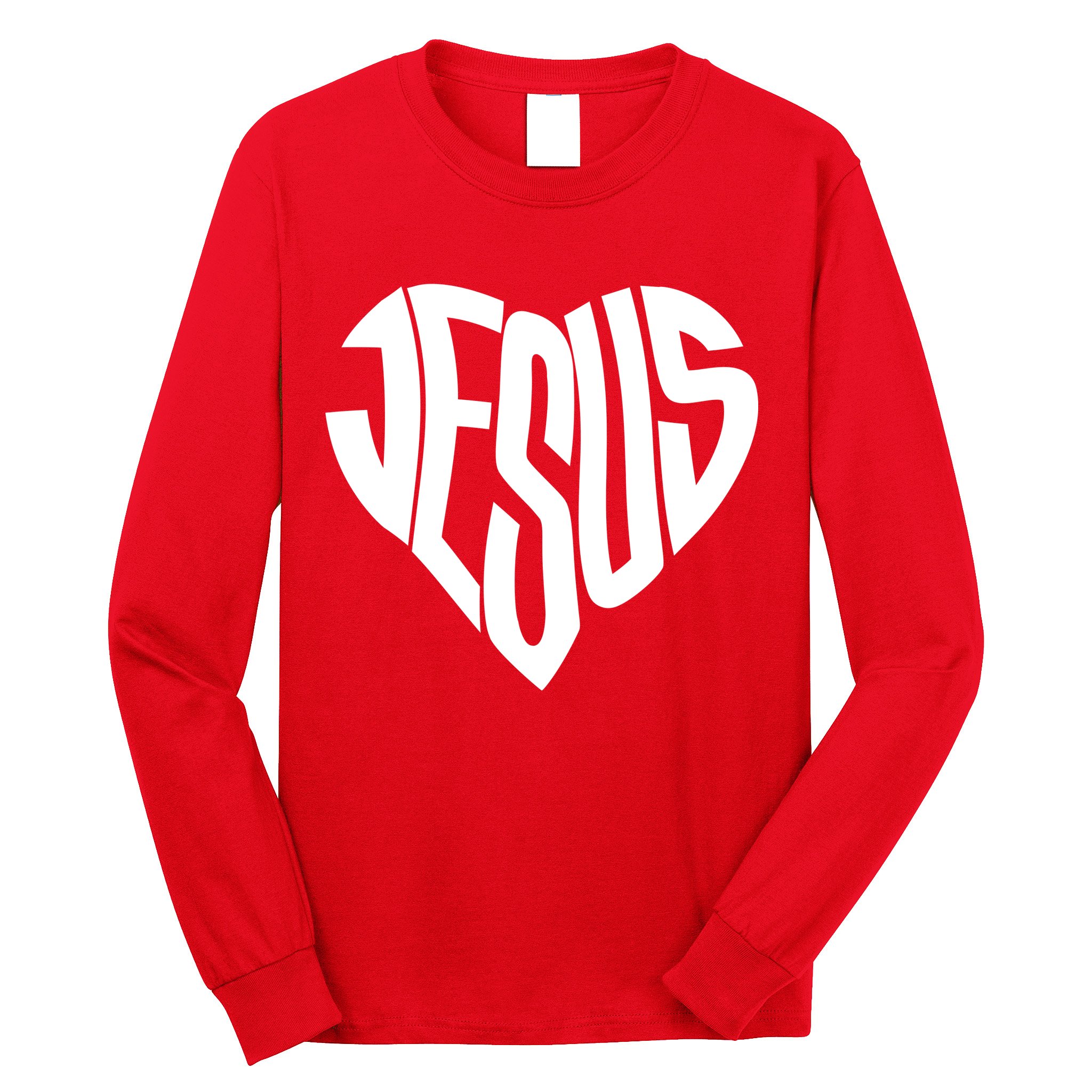 Jesus Heart Long Sleeve Shirt
