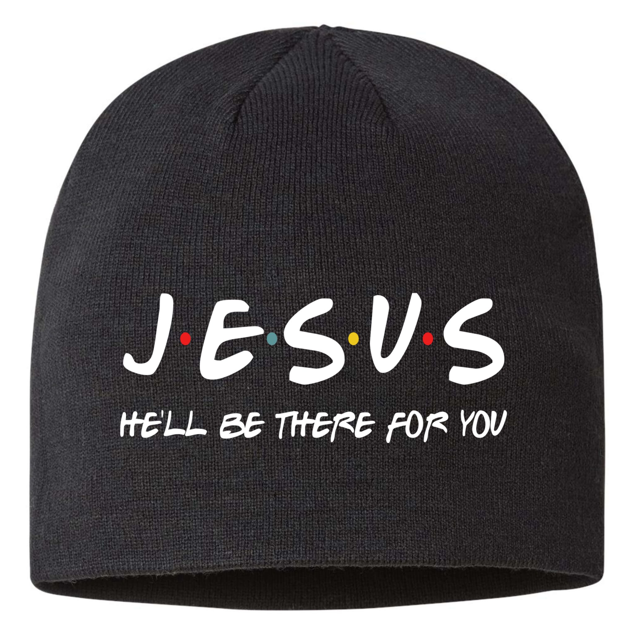 Jesus He'll Be There For You Sustainable Beanie
