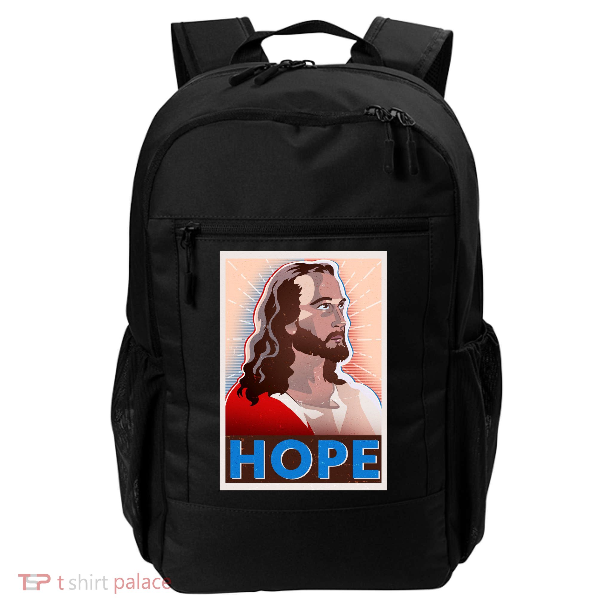 Jesus Hope Vintage Vote Poster Backpack