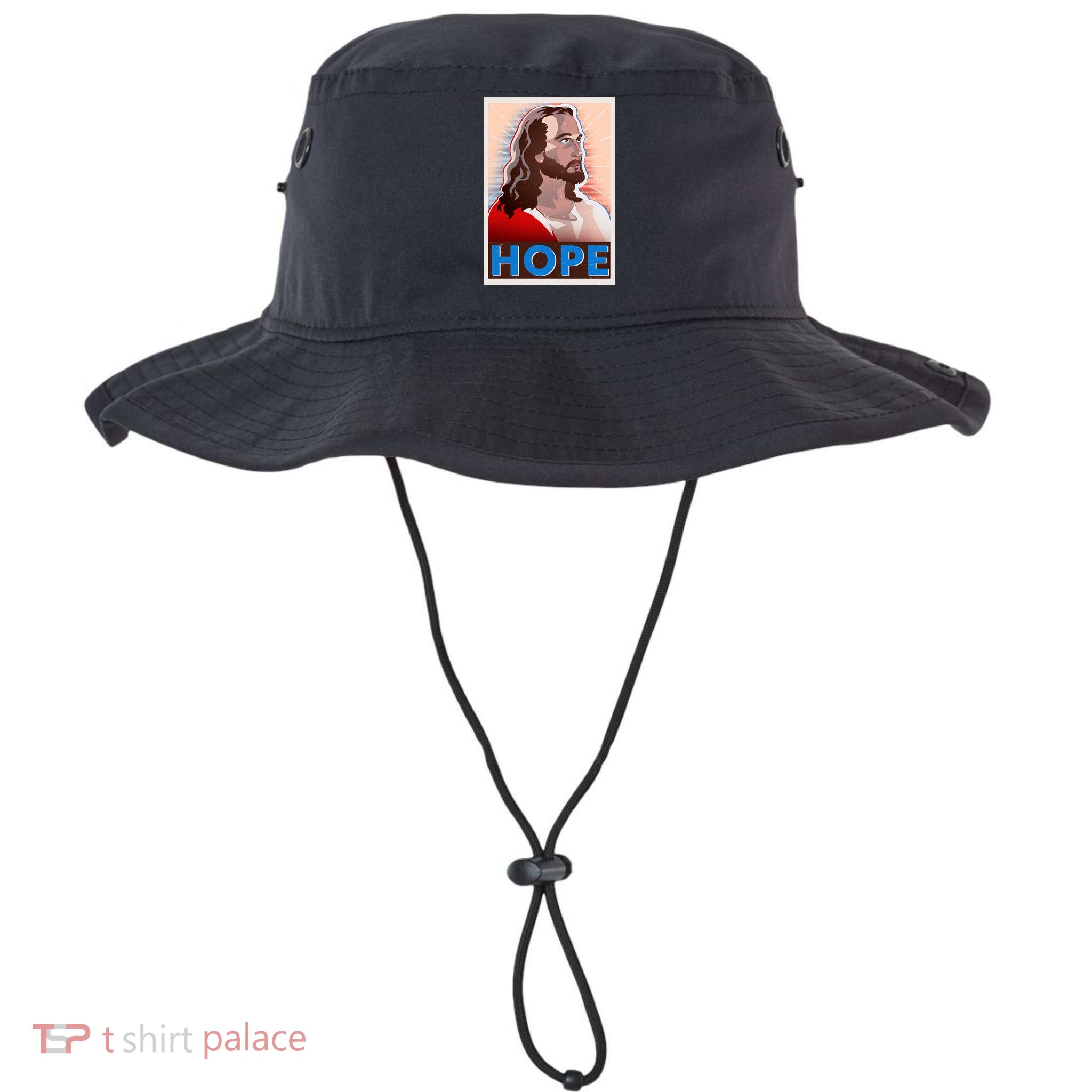 Jesus Hope Vintage Vote Poster Bucket Hat