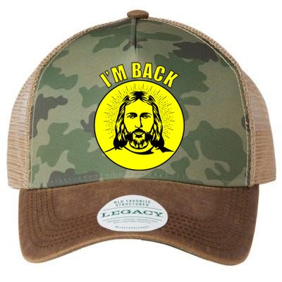 Jesus I'm Back Risen Easter Legacy Tie Dye Trucker Hat