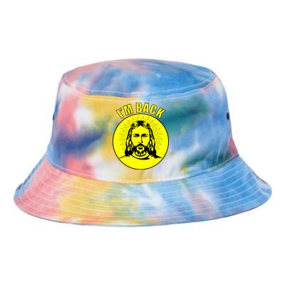 Jesus I'm Back Risen Easter Tie Dye Newport Bucket Hat