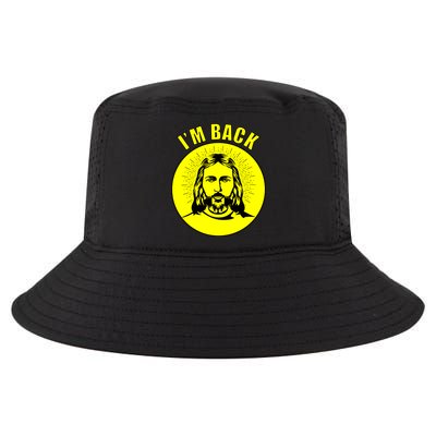 Jesus I'm Back Risen Easter Cool Comfort Performance Bucket Hat