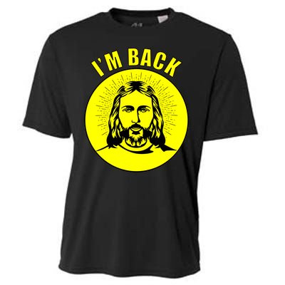 Jesus I'm Back Risen Easter Cooling Performance Crew T-Shirt