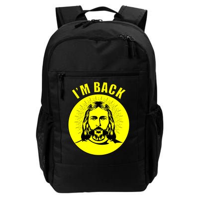 Jesus I'm Back Risen Easter Daily Commute Backpack