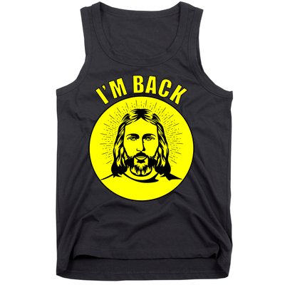 Jesus I'm Back Risen Easter Tank Top