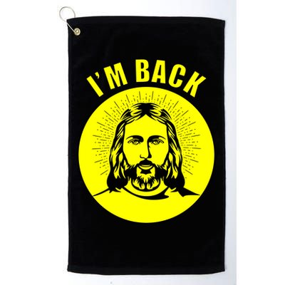 Jesus I'm Back Risen Easter Golf Towel