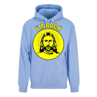 Jesus I'm Back Risen Easter Unisex Surf Hoodie