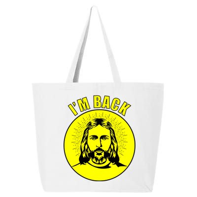 Jesus I'm Back Risen Easter 25L Jumbo Tote