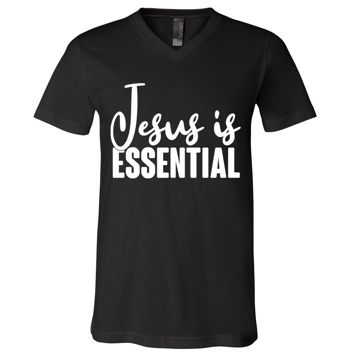 Jesus Is Essential V-Neck T-Shirt