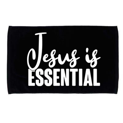 Jesus Is Essential Microfiber Hand Towel