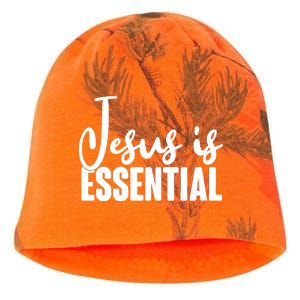 Jesus Is Essential Kati - Camo Knit Beanie