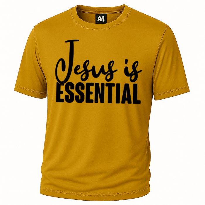 Jesus Is Essential Cooling Performance Crew T-Shirt