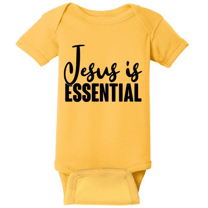 Jesus Is Essential Baby Bodysuit