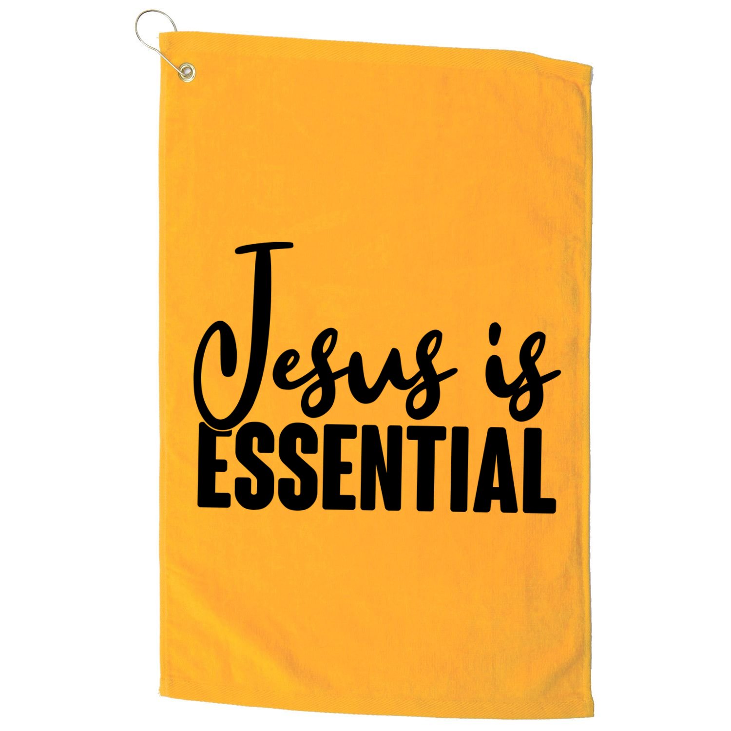 Jesus Is Essential Golf Towel