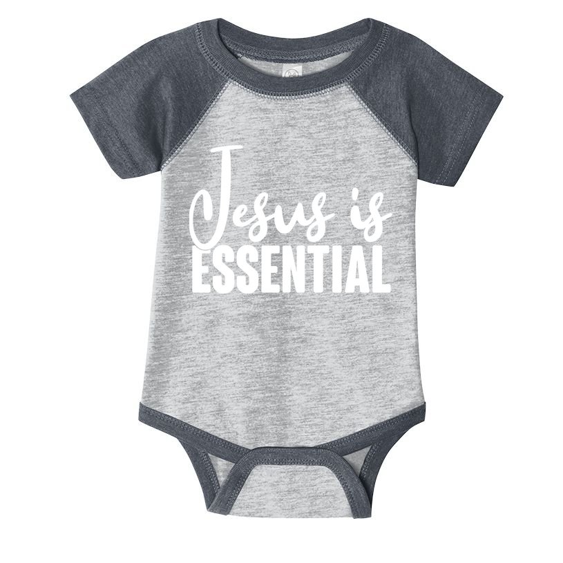 Jesus Is Essential Infant Baby Jersey Bodysuit