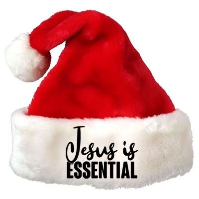 Jesus Is Essential Premium Christmas Santa Hat