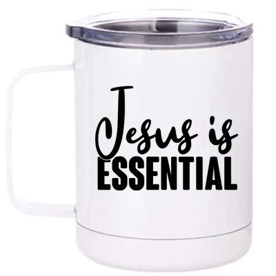 Jesus Is Essential 12 oz Stainless Steel Tumbler Cup