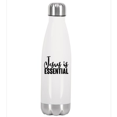 Jesus Is Essential Stainless Steel Insulated Water Bottle