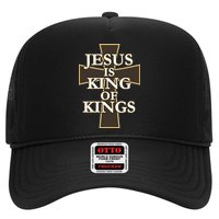 Jesus Is King of Kings Cross Religious Trucker Hat
