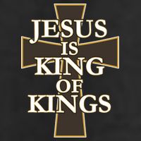 Jesus Is King of Kings Cross Religious Trucker Hat