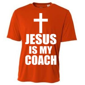 Jesus Is My Coach Cooling Performance Crew T-Shirt