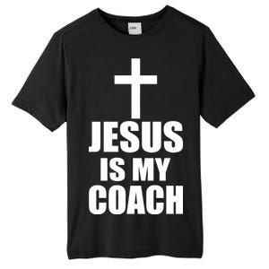 Jesus Is My Coach Tall Fusion ChromaSoft Performance T-Shirt