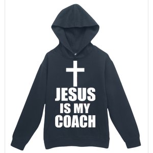 Jesus Is My Coach Urban Pullover Hoodie