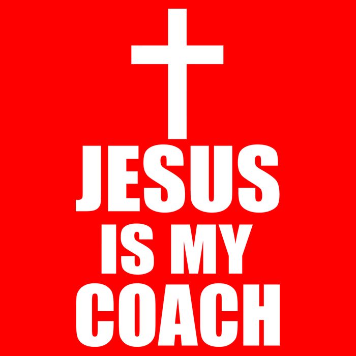 Jesus Is My Coach Tall T-Shirt