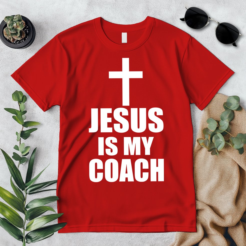 Jesus Is My Coach Premium T-Shirt