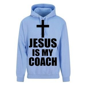 Jesus Is My Coach Unisex Surf Hoodie