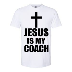 Jesus Is My Coach Softstyle CVC T-Shirt