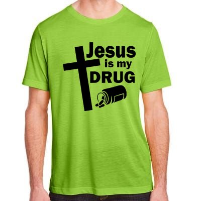 Jesus Is My Drug Adult ChromaSoft Performance T-Shirt