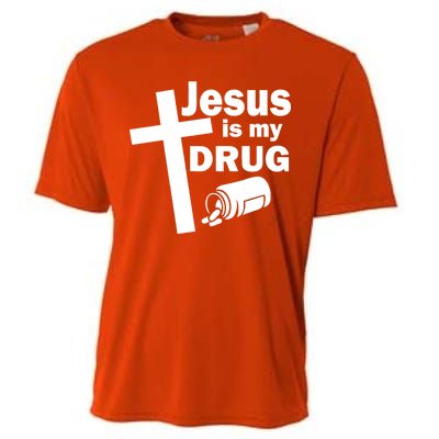 Jesus Is My Drug Cooling Performance Crew T-Shirt