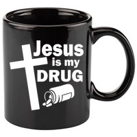 Jesus Is My Drug 11oz C Handle Ceramic Mug