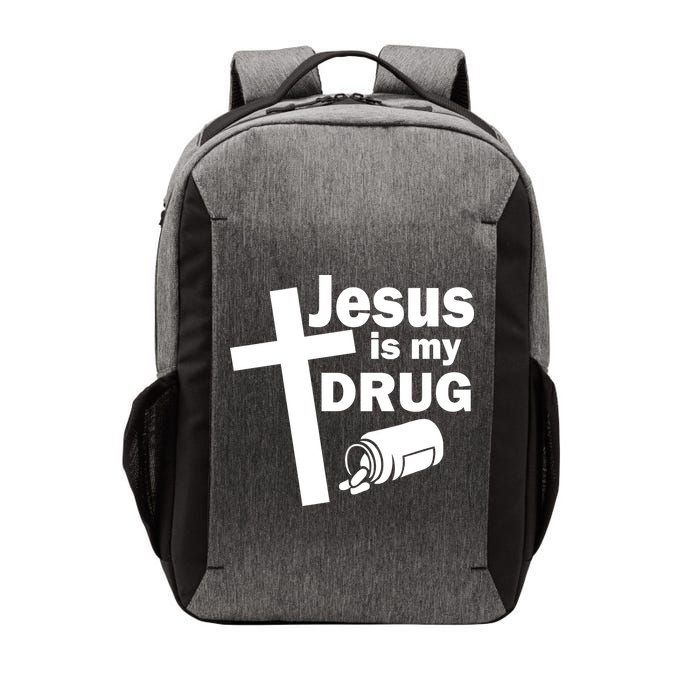 Jesus Is My Drug Vector Backpack
