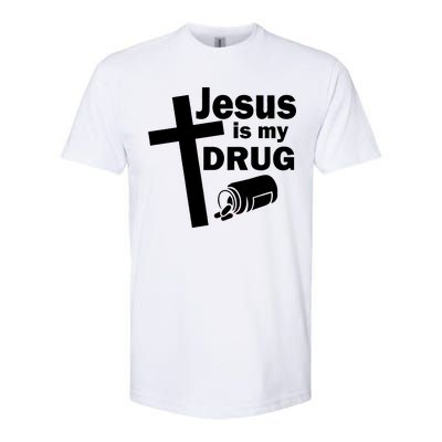 Jesus Is My Drug Softstyle CVC T-Shirt