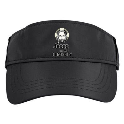 Jesus Is My Homeboy Adult Drive Performance Visor