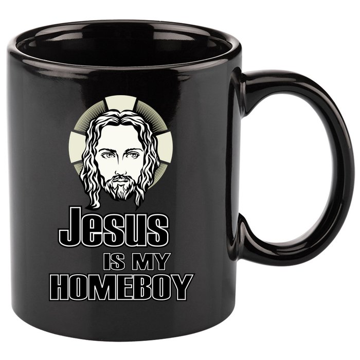 Jesus Is My Homeboy 11oz C Handle Ceramic Mug