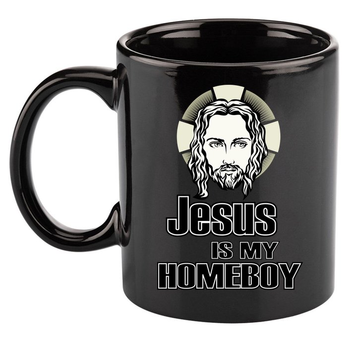 Jesus Is My Homeboy 11oz C Handle Ceramic Mug