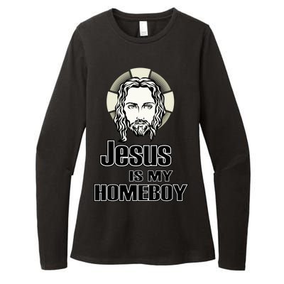 Jesus Is My Homeboy Womens CVC Long Sleeve Shirt