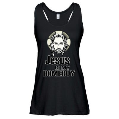 Jesus Is My Homeboy Ladies Essential Flowy Tank
