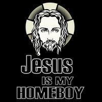 Jesus Is My Homeboy Baby Bodysuit