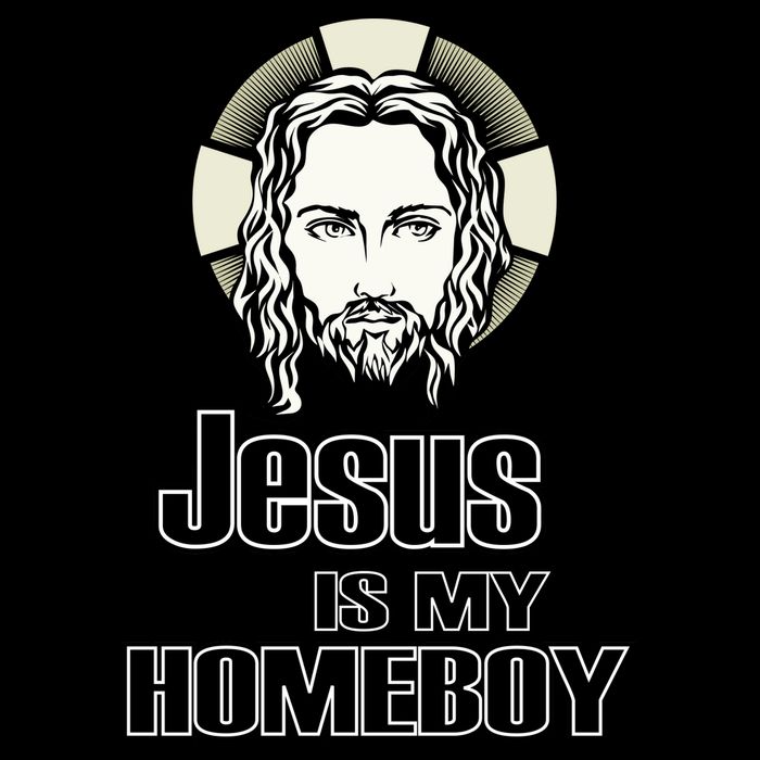 Jesus Is My Homeboy Baby Bodysuit