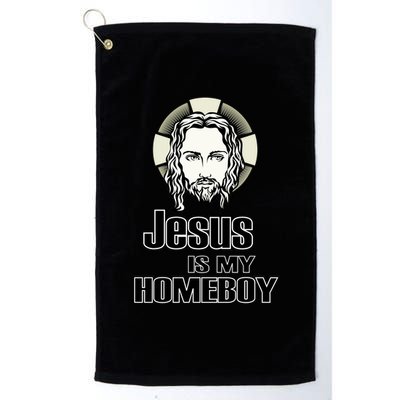 Jesus Is My Homeboy Platinum Collection Golf Towel