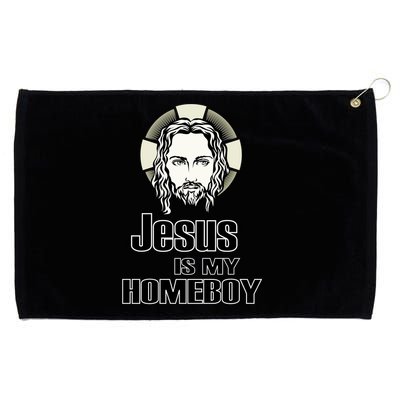 Jesus Is My Homeboy Grommeted Golf Towel