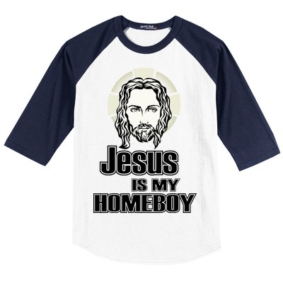 Jesus Is My Homeboy Baseball Sleeve Shirt