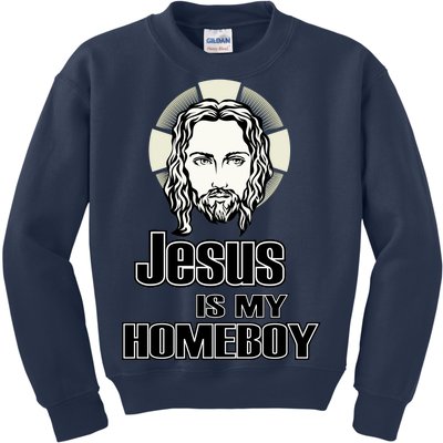 Jesus Is My Homeboy Kids Sweatshirt