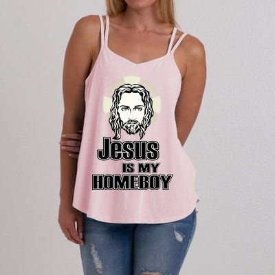 Jesus Is My Homeboy Women's Strappy Tank